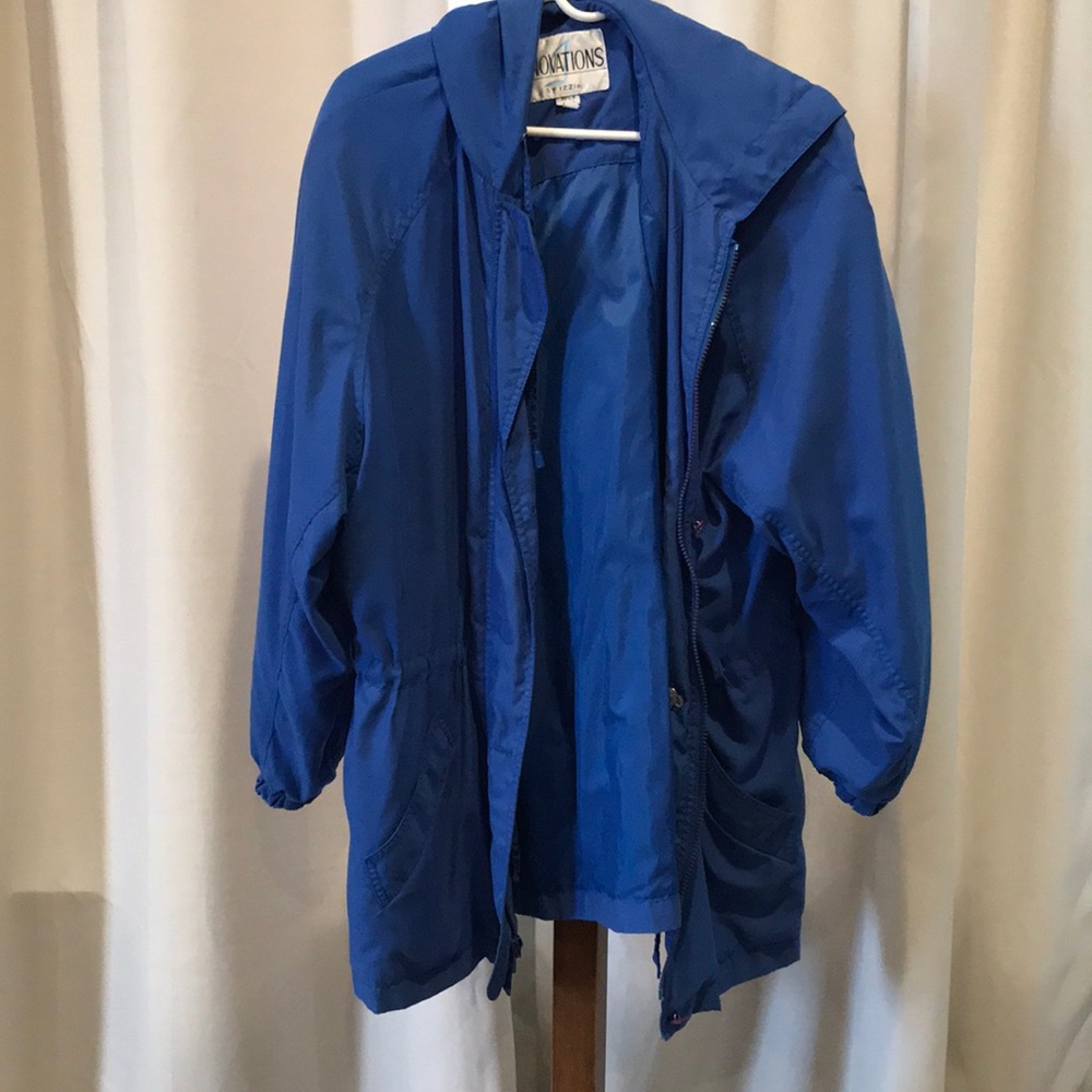 Vintage royal blue innovations jacket large